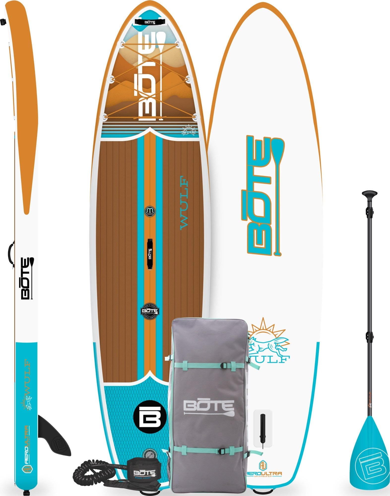 BOTE WULF Aero 11′4″ with MagnePod Inflatable Paddle Board