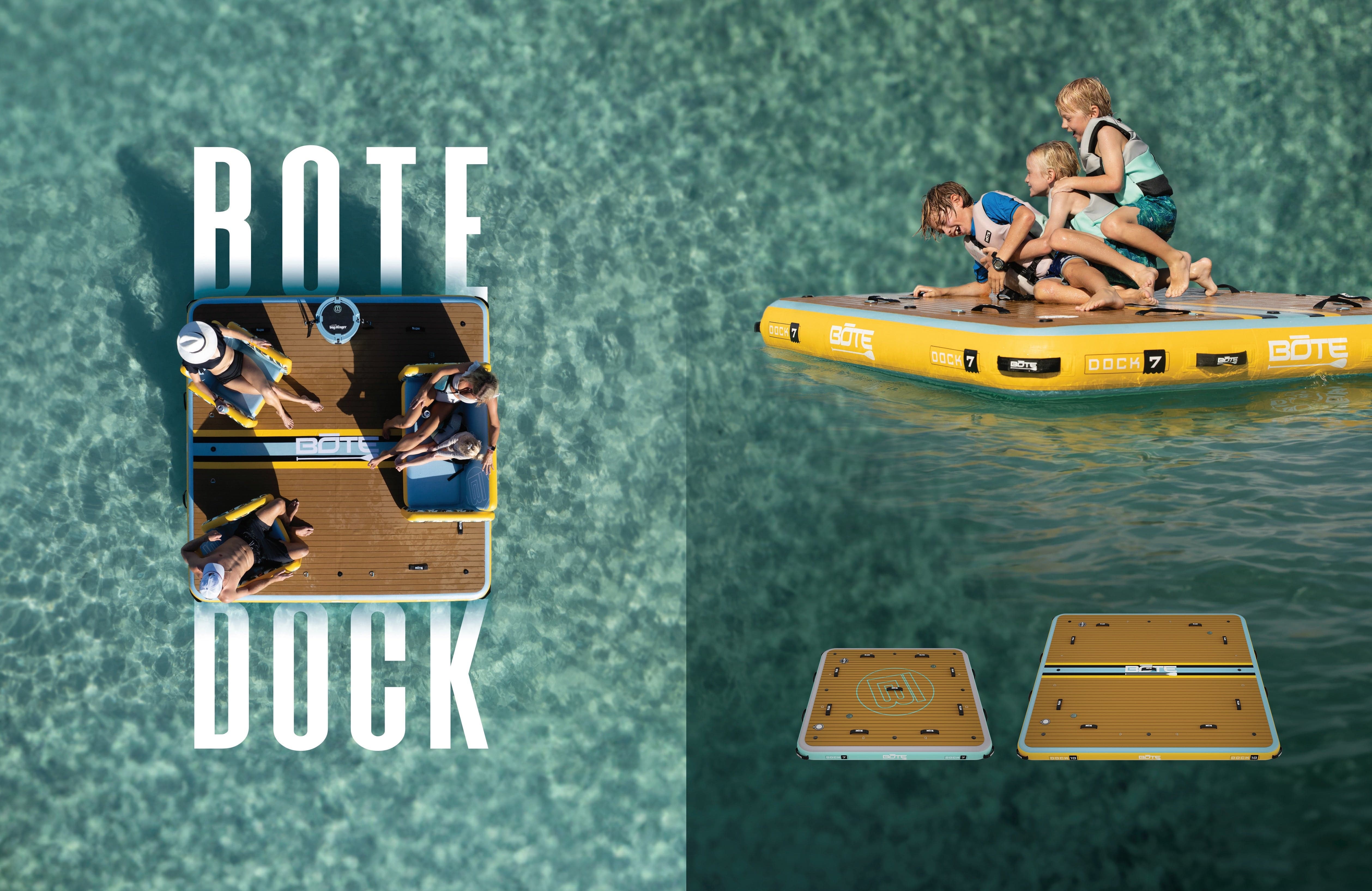 Inflatable Dock on Water - Enhance Your BOTE Experience