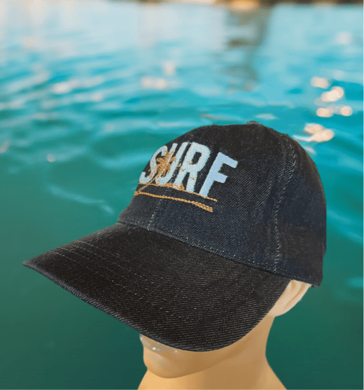 "Surf" Dad Denim Hat