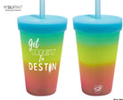 16oz Silipint Tumbler Siicone “Get Wet In Destin”