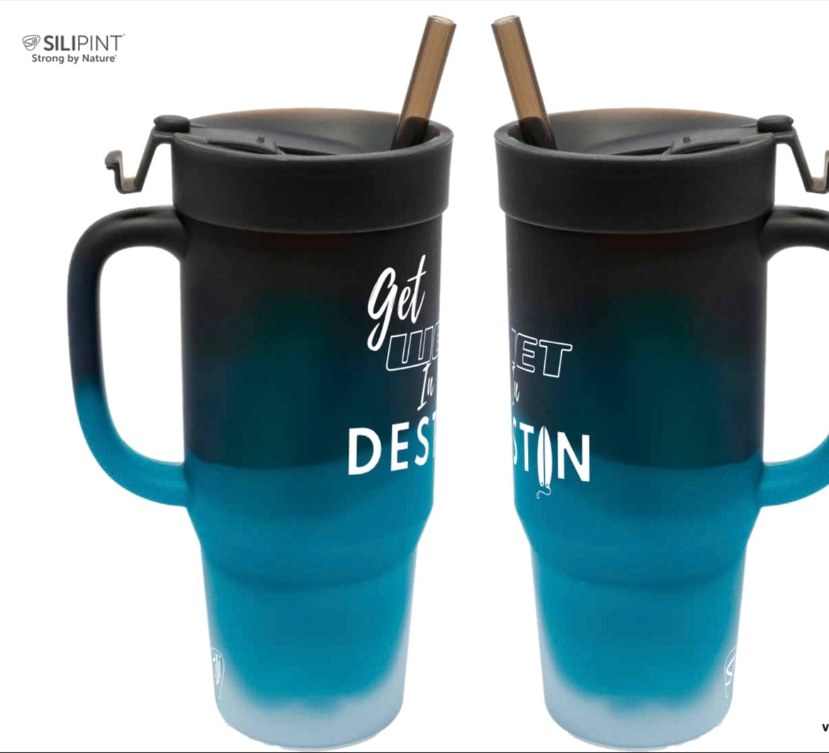 32oz Silipint Humbler Tumbler “Get Wet in Destin”