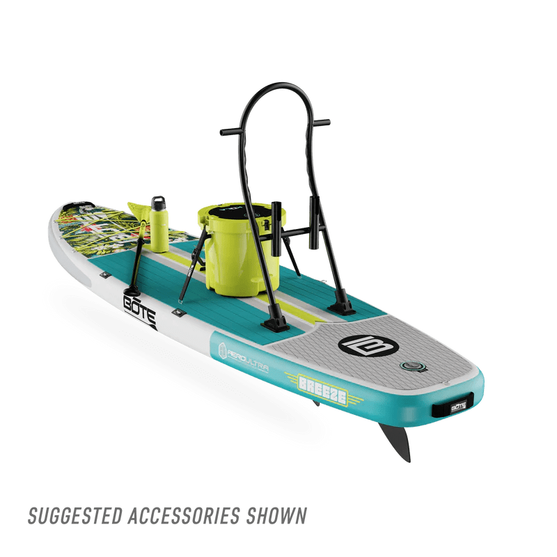 BOTE Breeze Aero 10′6” Native Floral Cuda Inflatable Paddle Board
