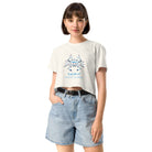 Crab Island Paddleboard crop top