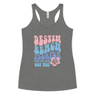 Destin beach Women's Racerback Tank