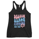 Destin beach Women's Racerback Tank