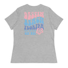 Destin Beach Retro Women's Relaxed T-Shirt