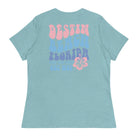 Destin Beach Retro Women's Relaxed T-Shirt