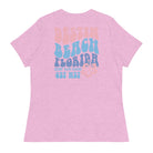 Destin Beach Retro Women's Relaxed T-Shirt