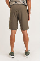 Mono B MEN - Active Drawstring Shorts with Zippered Pouch